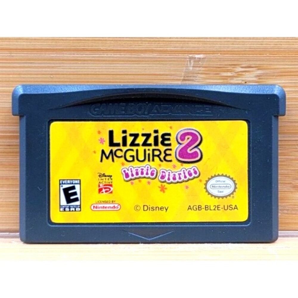 Lizzie McGuire 2 Lizzie‎ Diaries Nintendo Game Boy Advance Game Cartridge Only